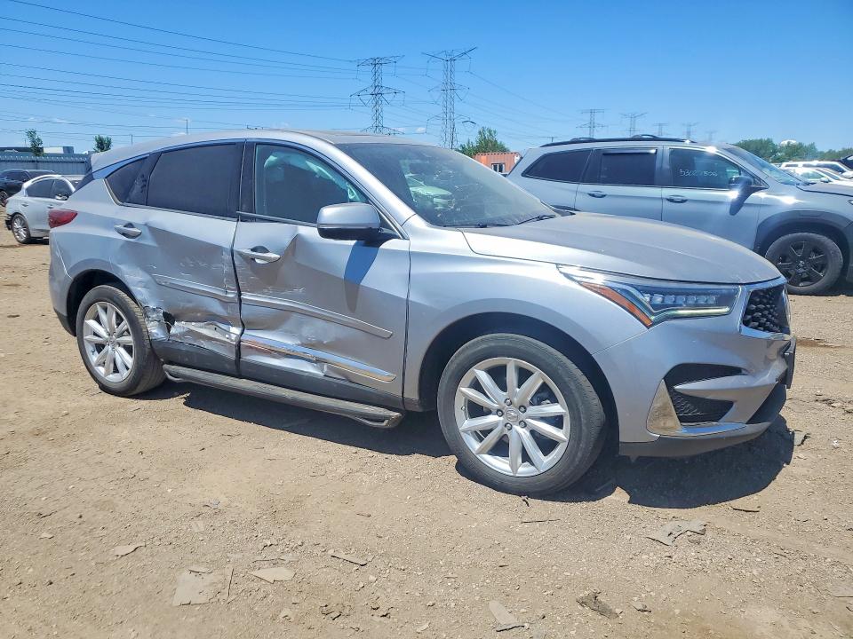 2020 Acura Rdx VIN 5J8TC2H39LL021934 COPART salvage auction — SIDE, Il - Salvage Certificate, sold $8,600 on 2026-07-09 (photo 4)
