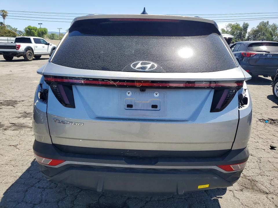 2023 Hyundai Tucson VIN 5NMJF3AE0PH173901 COPART salvage auction — FRONT END, Ca - Salvage Certificate, sold $6,300 on 2026-07-02 (photo 6)