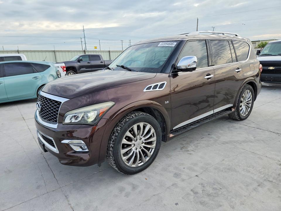2017 Infiniti Qx80 VIN JN8AZ2NF6H9640874 — COPART salvage auction photo