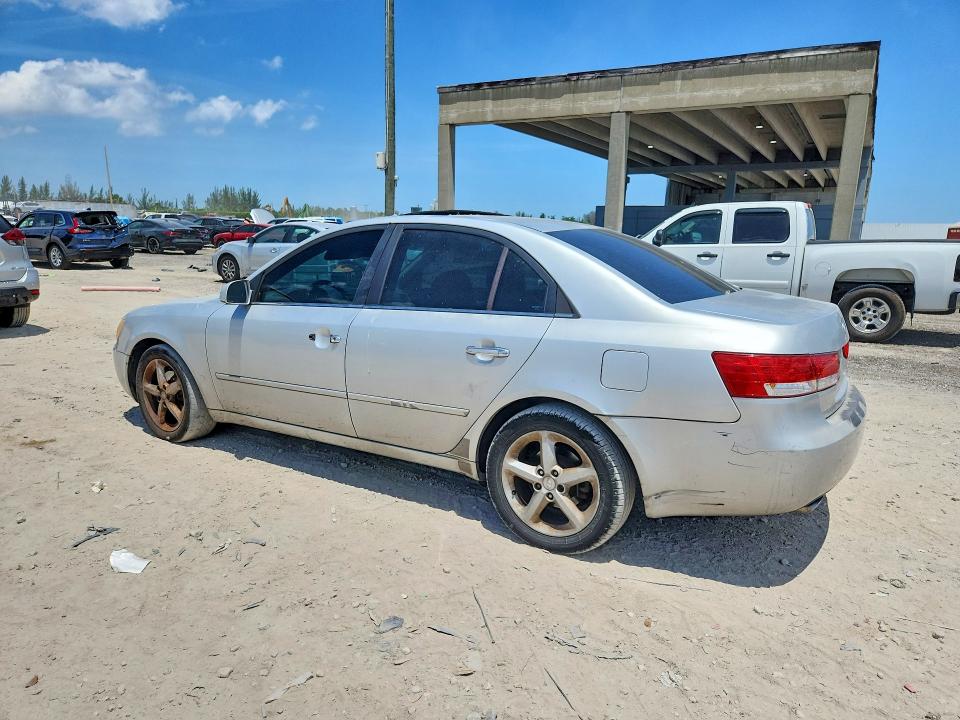 2006 Hyundai Sonata VIN 5NPEU46F46H002391 COPART salvage auction — FRONT END, Fl - Cert Of Title Slvg Rebuildable, sold $375 on 2026-07-28 (photo 2)