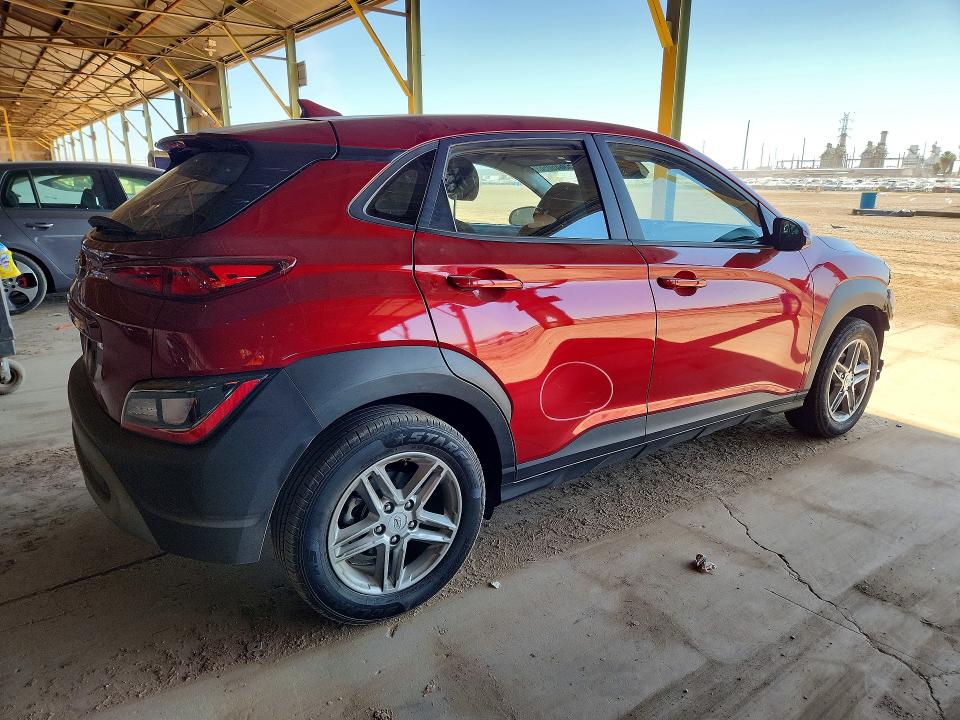 2023 Hyundai Kona VIN KM8K22AB2PU038021 COPART salvage auction — FRONT END, Az - Cert Of Title - Salvage, sold $1,750 on 2026-07-13 (photo 3)