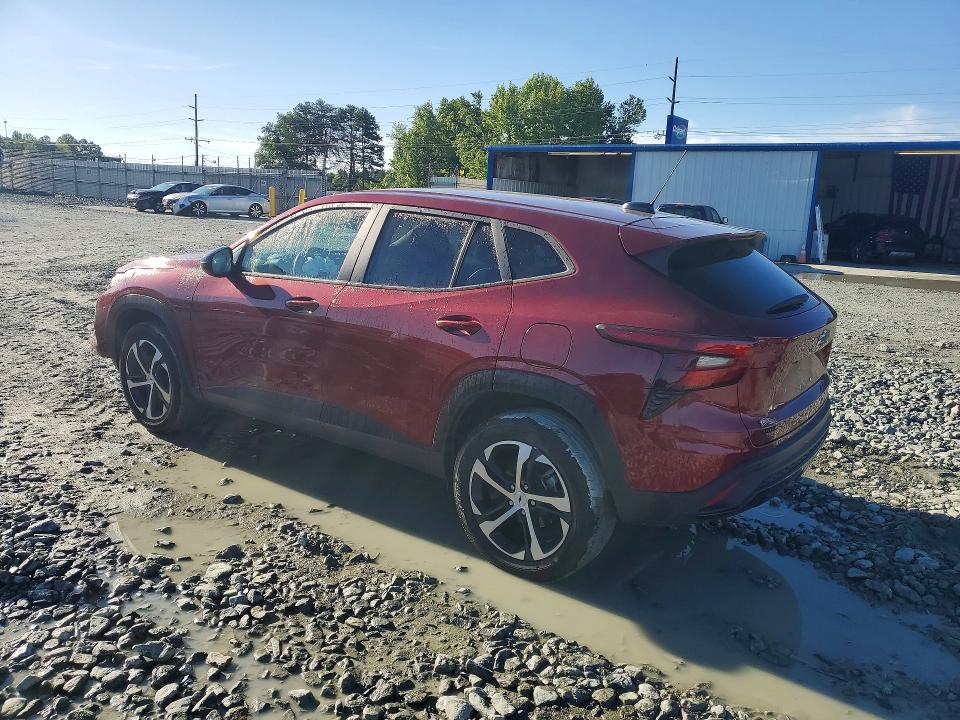 2024 Chevrolet Trax VIN KL77LGE25RC205136 COPART salvage auction — FRONT END, Nc - Salvage Certificate Of Title, sold $3,150 on 2026-07-15 (photo 2)