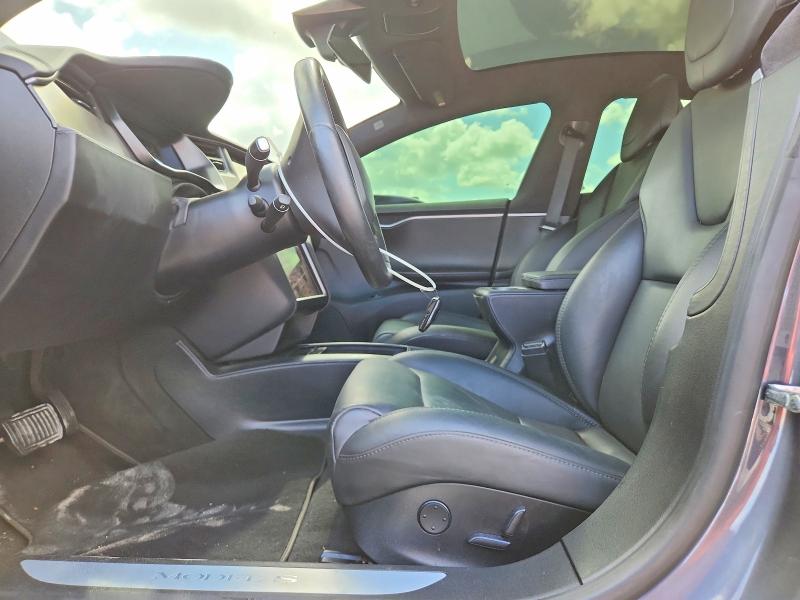 2019 Tesla Model s VIN 5YJSA1E28KF305109 COPART salvage auction — FRONT END, Fl - Cert Of Title Slvg Rebuildable, sold $7,200 on 2026-07-16 (photo 7)