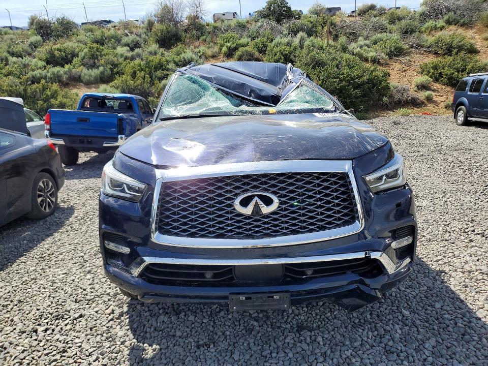 2021 Infiniti Qx80 VIN JN8AZ2BE0M9270365 COPART salvage auction — ROLLOVER, Nv - Salvage Title, sold $3,650 on 2026-07-30 (photo 5)