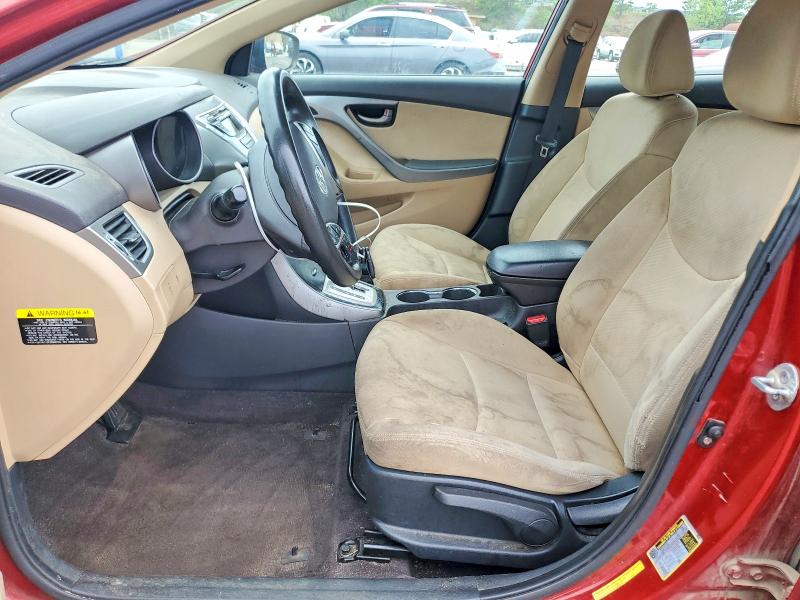 2011 Hyundai Elantra VIN KMHDH4AE9BU162597 COPART salvage auction — FRONT END, Sc - Cert Of Title-Salvage, sold $700 on 2026-07-17 (photo 7)