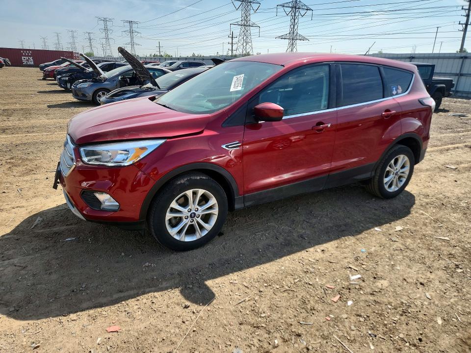 2017 Ford VIN 1FMCU9GD7HUE66667 COPART salvage auction — FRONT END, Il - Salvage Certificate, sold $2,450 on 2026-07-02 (photo 1)