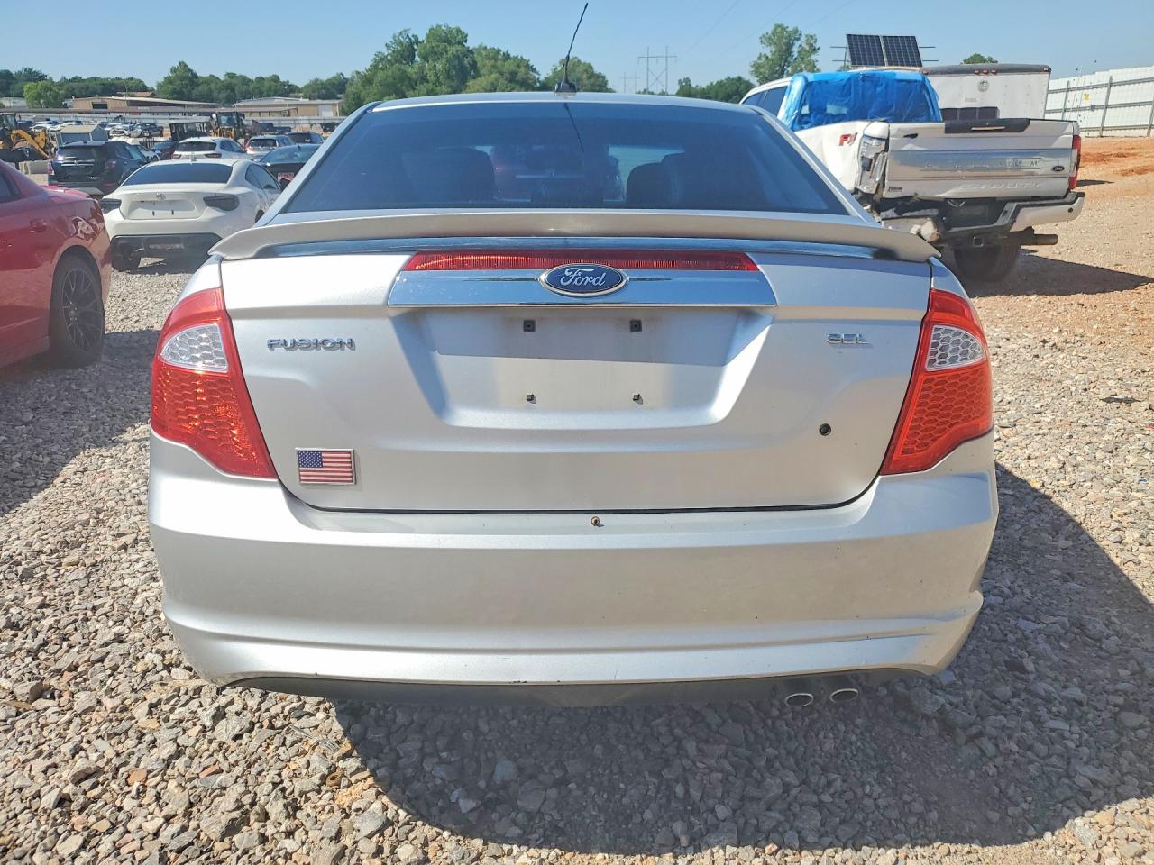 2012 Ford Fusion VIN 3FAHP0JA7CR130535 COPART salvage auction — Front End, OK - CERT OF TITLE-SALVAGE, sold $425 on 2026-07-09 (photo 6)