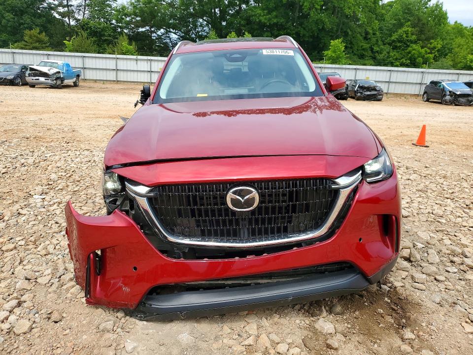 2025 Mazda Cx-90 VIN JM3KKBHD2S1249006 COPART salvage auction — FRONT END, Nc - Salvage Certificate Of Title, sold $225 on 2026-07-27 (photo 5)