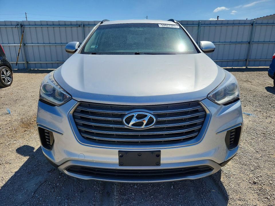 2017 Hyundai Santa fe VIN KM8SMDHF9HU179197 COPART salvage auction — HAIL, Ia - Cert Of Title-Salvage Title, sold $1,500 on 2026-07-08 (photo 5)