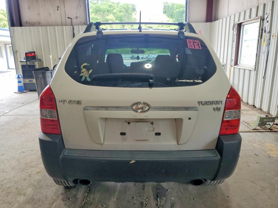 2007 Hyundai Tucson VIN KM8JN12D37U586879 COPART salvage auction — FRONT END, KY - CERT OF TITLE-SALVAGE, sold $175 on 2026-07-02 (photo 6)