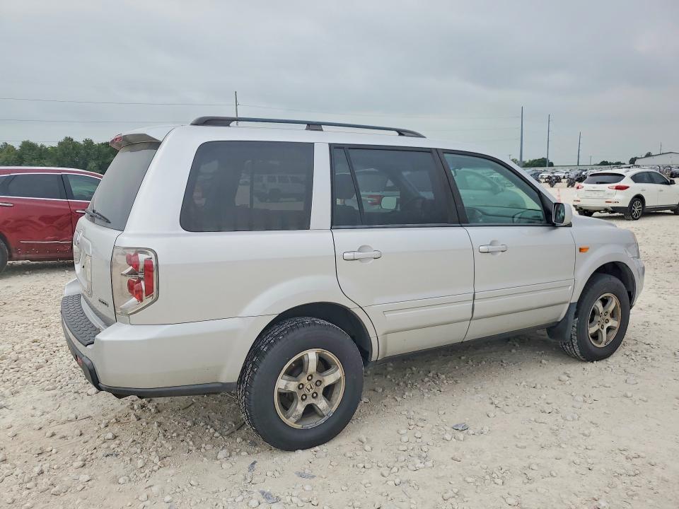 2007 Honda Pilot VIN 5FNYF18417B020610 COPART salvage auction — SIDE, Tx - Certificate Of Title, sold $300 on 2026-07-02 (photo 3)