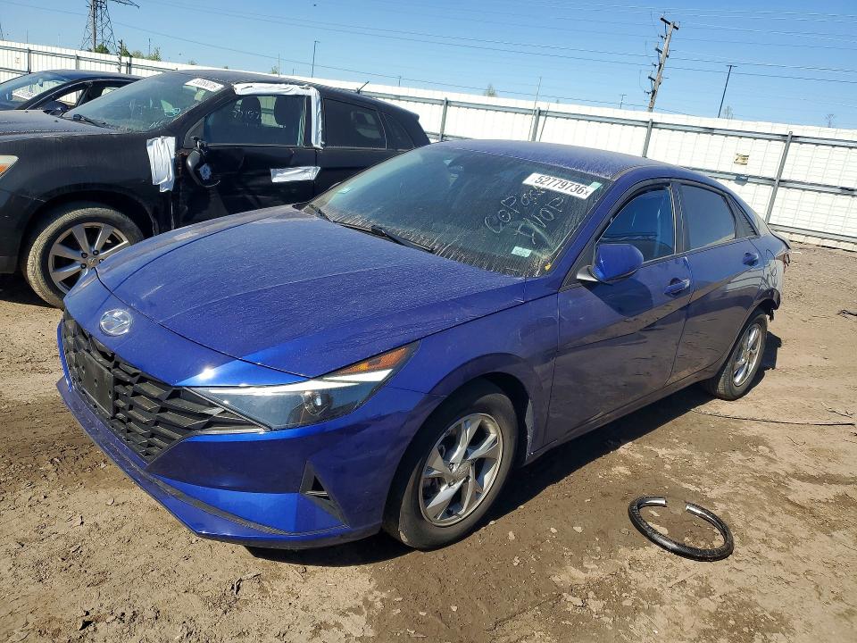 2023 Hyundai Elantra VIN KMHLL4AG7PU499501 COPART salvage auction — REAR END, Il - Salvage Certificate, sold $5,000 on 2026-07-23 (photo 1)
