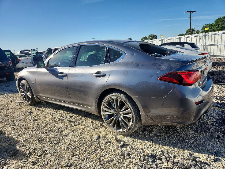 2017 Infiniti Q70 VIN JN1BY1ARXHM770010 COPART salvage auction — HAIL, MO - SALVAGE CERTIFICATE OF TITLE, sold $2,950 on 2026-07-29 (photo 2)