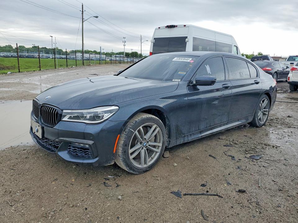 2017 BMW 7er VIN WBA7F2C58HG421917 — COPART salvage auction photo