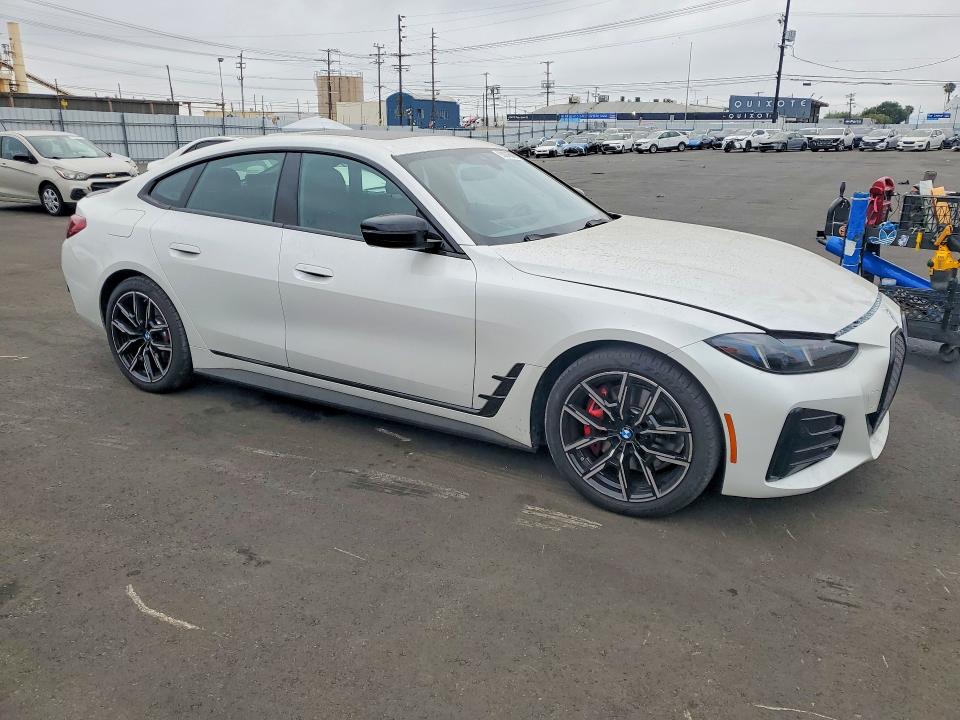 2025 BMW I4 VIN WBY23HD06SFU51702 COPART salvage auction — FRONT END, Ca - Salvage Certificate, sold $23,400 on 2026-07-06 (photo 4)