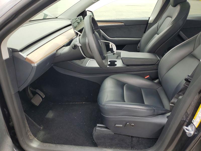 2024 Tesla Model y VIN 7SAYGDEE6RF159293 COPART salvage auction — FRONT END, Ca - Salvage Certificate, sold $10,700 on 2026-07-27 (photo 7)