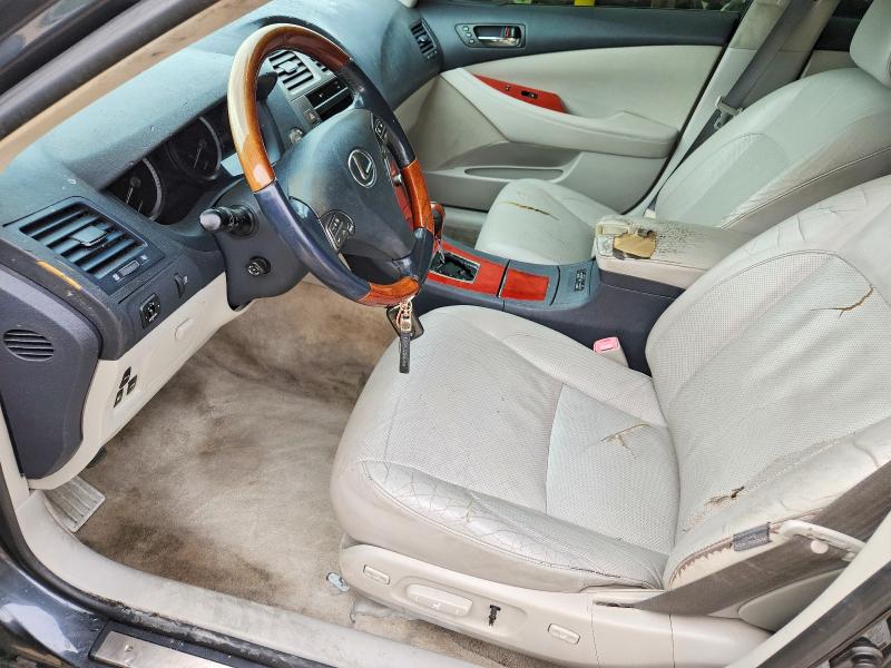 2007 Lexus ES VIN JTHBJ46G872080792 COPART salvage auction — FRONT END, De - Salvage Certificate, sold $250 on 2026-07-28 (photo 7)