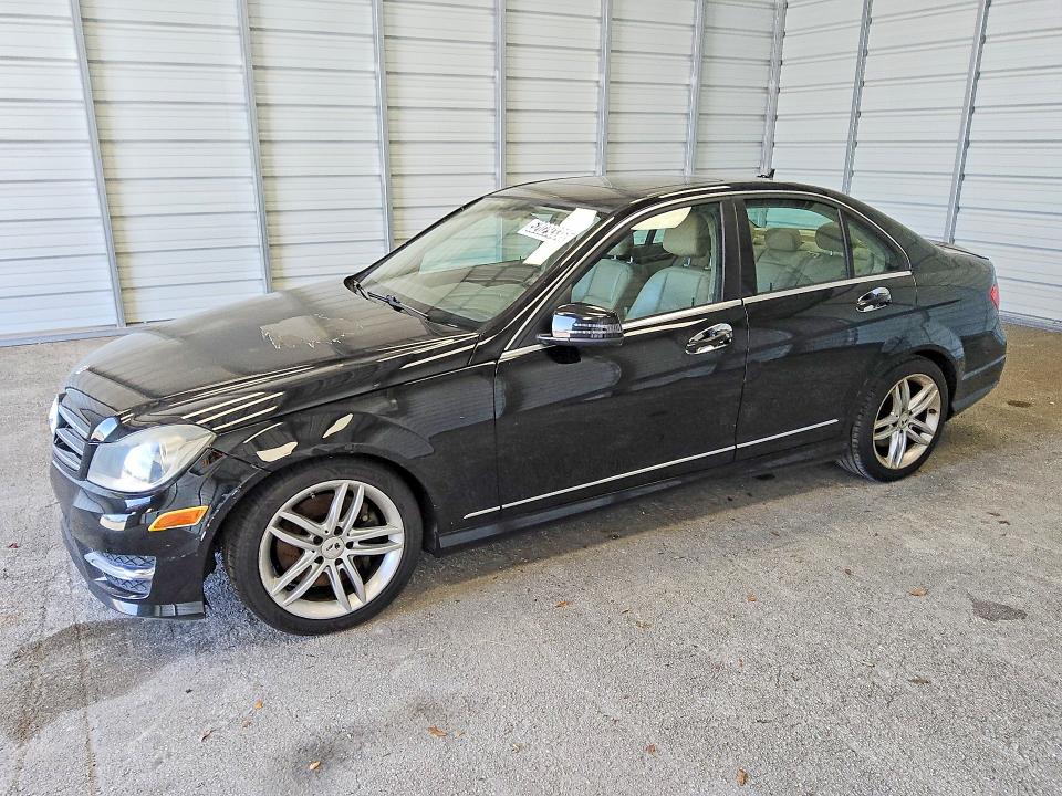 2014 Mercedes-benz C class VIN WDDGF8AB7ER308920 COPART salvage auction — MECHANICAL, FL - CERTIFICATE OF TITLE, sold $125 on 2026-07-23 (photo 1)