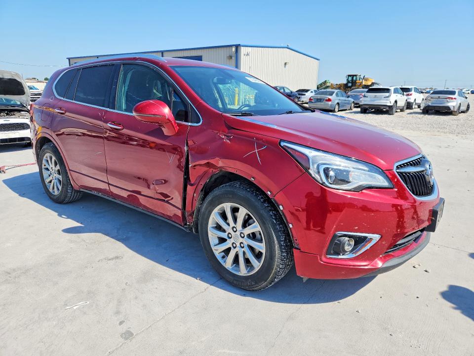 2019 Buick Envision VIN LRBFXCSAXKD000725 COPART salvage auction — FRONT END, Tx - Salvage Vehicle Title, sold $2,200 on 2026-07-10 (photo 4)