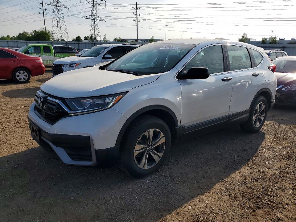2020 Honda Cr-v VIN 2HKRW2H21LH602209 COPART salvage auction — REAR END, Il - Salvage Certificate, sold $9,500 on 2026-07-23 (photo 1)