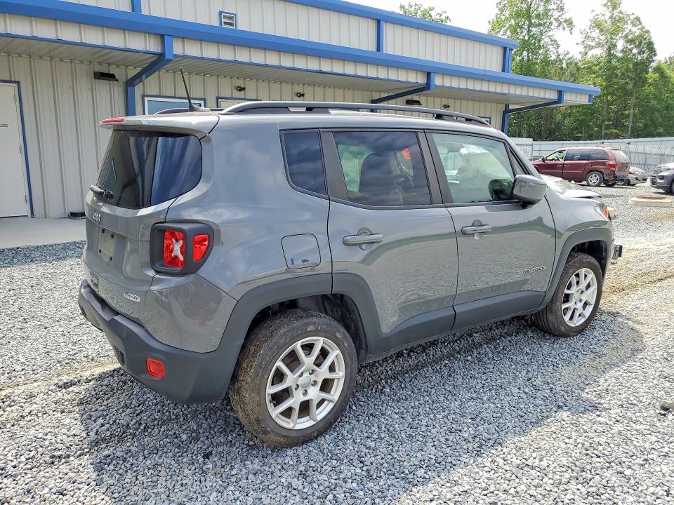 2020 Jeep Renegade VIN ZACNJBBB2LPL52909 COPART salvage auction — FRONT END, Nc - Salvage Certificate Of Title, sold $1,050 on 2026-08-06 (photo 3)