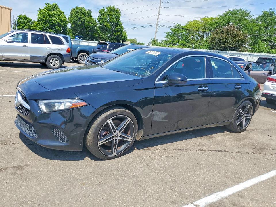 2019 Mercedes-benz A-klasse VIN WDD3G4FB4KW018130 COPART salvage auction — MINOR DENT/SCRATCHES, Oh - Cert Of Title-Repossession, sold $5,400 on 2026-07-29 (photo 1)