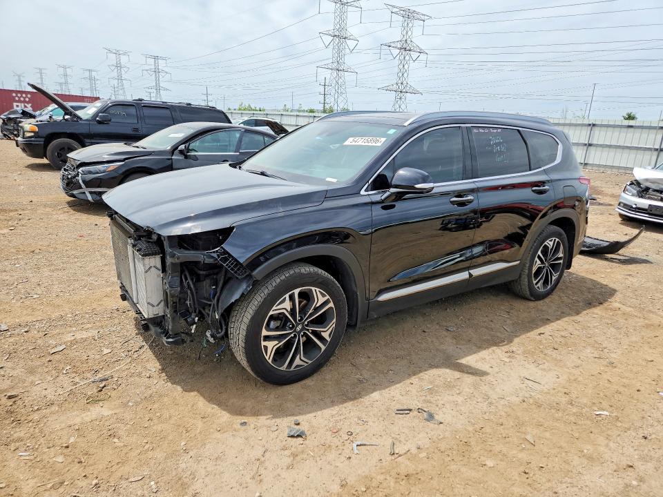 2019 Hyundai Santa fe VIN 5NMS5CAA4KH105601 — COPART salvage auction photo