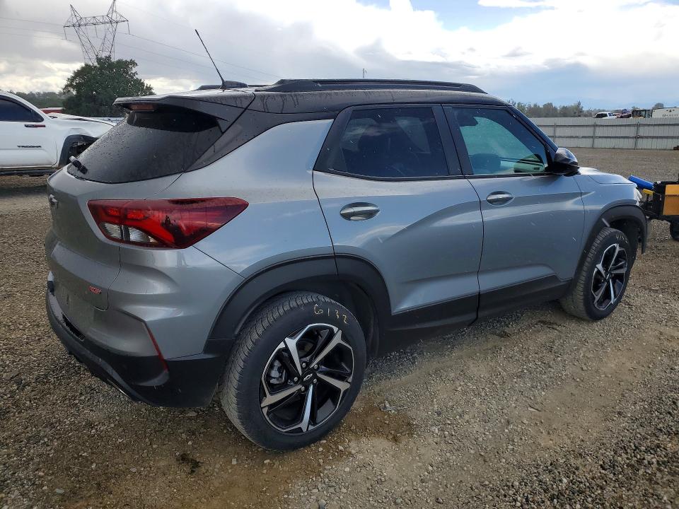 2023 Chevrolet Trailblazer VIN KL79MUSL3PB172495 COPART salvage auction — FRONT END, Ca - Salvage Certificate, sold $2,800 on 2026-07-24 (photo 3)