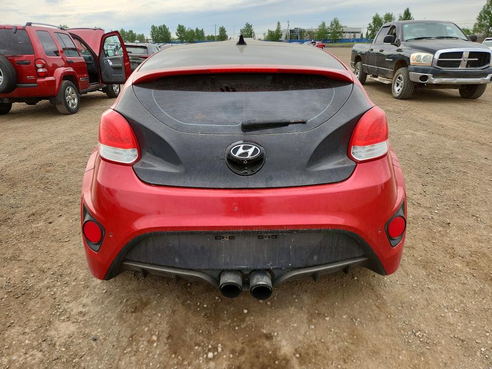 2013 Hyundai Veloster VIN KMHTC6AE4DU156232 COPART salvage auction — MECHANICAL, Ab - Bos - Active, sold $525 on 2026-07-28 (photo 6)