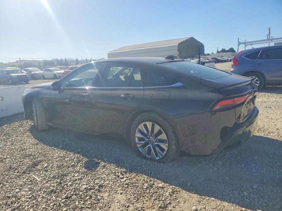 2023 Toyota Mirai VIN JTDAAAAAXPA008755 COPART salvage auction — FRONT END, CA - SALVAGE CERTIFICATE, sold $1,600 on 2026-07-14 (photo 2)