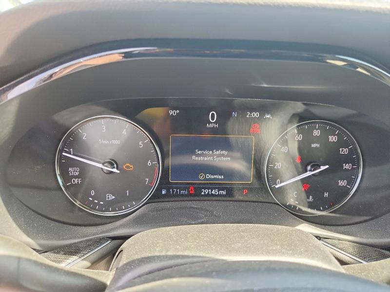 2021 Buick Envision VIN LRBFZNR48MD077361 COPART salvage auction — FRONT END, Il - Salvage Certificate, sold $4,100 on 2026-07-16 (photo 9)