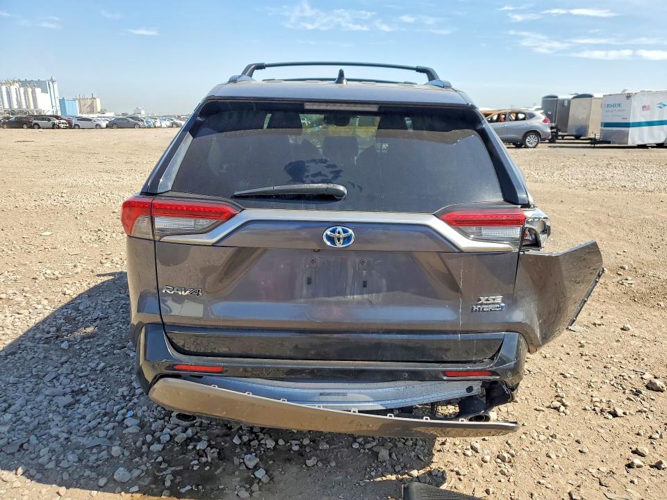 2019 Toyota VIN JTMEWRFV5KJ010581 COPART salvage auction — REAR END, IL - SALVAGE CERTIFICATE, sold $9,000 on 2026-07-24 (photo 6)