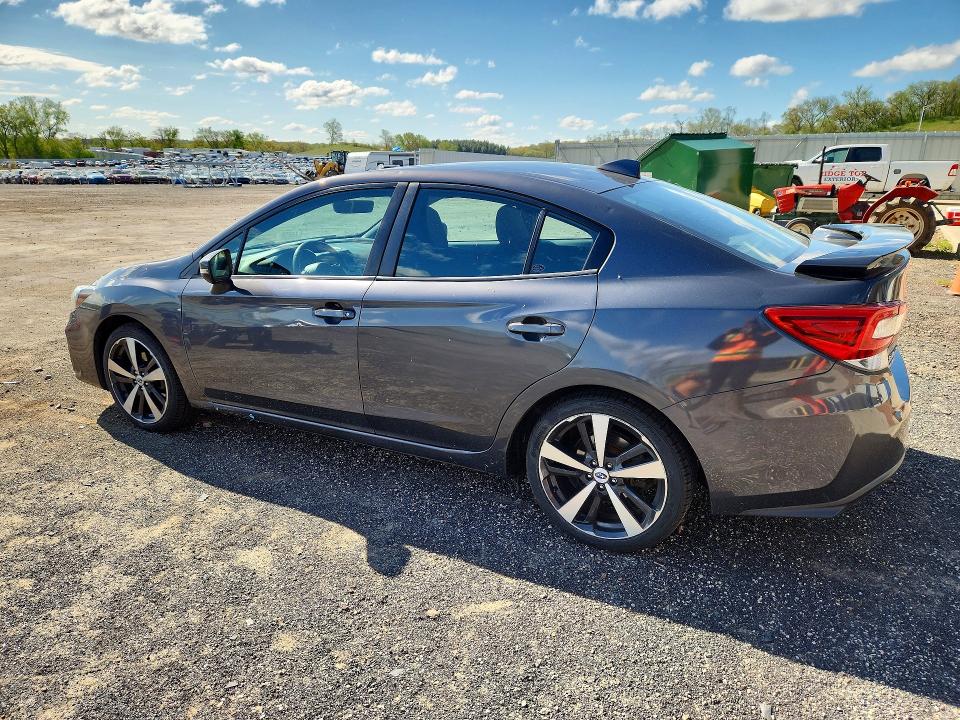 2018 Subaru Impreza VIN 4S3GKAL67J1603246 COPART salvage auction — HAIL, Wi - Certificate Of Title, sold $8,000 on 2026-07-14 (photo 2)