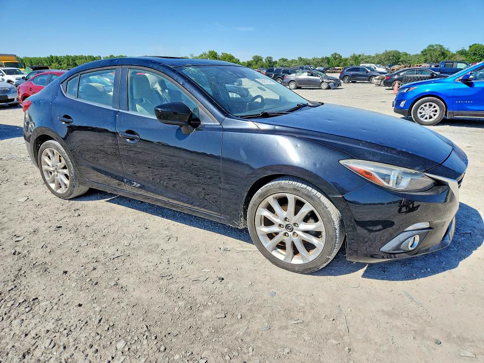 2014 Mazda 3 VIN JM1BM1W31E1202030 COPART salvage auction — HAIL, Il - Salvage Certificate, sold $1,850 on 2026-07-06 (photo 4)