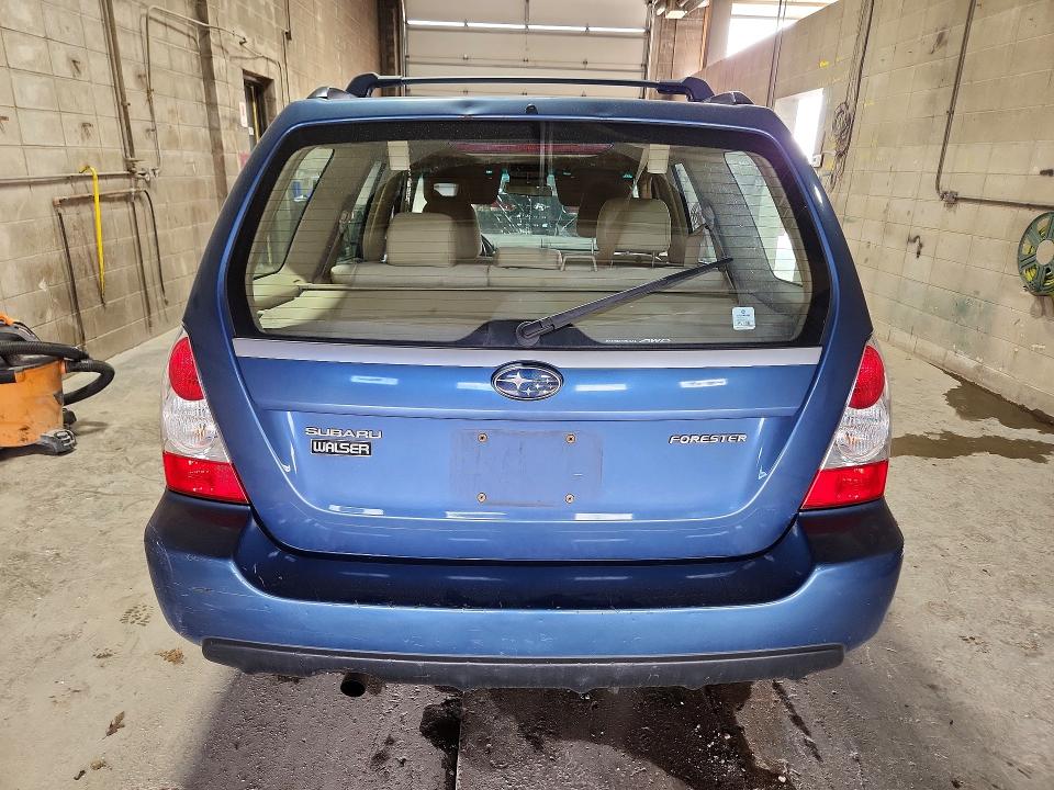 2007 Subaru Forester VIN JF1SG63617H702384 COPART salvage auction — SIDE, Mn - Cert Of Title-Prior Salvage, sold $250 on 2026-07-21 (photo 6)