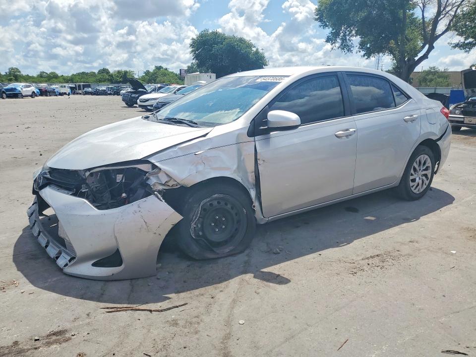 2018 Toyota Corolla VIN 5YFBURHE0JP821074 COPART salvage auction — FRONT END, Fl - Cert Of Title Slvg Rebuildable, sold $2,650 on 2026-07-28 (photo 1)