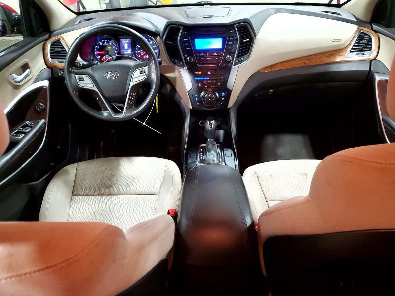 2014 Hyundai Santa fe VIN 5XYZTDLB5EG163960 COPART salvage auction — FRONT END, Mn - Cert Of Title-Prior Salvage, sold $1,450 on 2026-07-07 (photo 8)