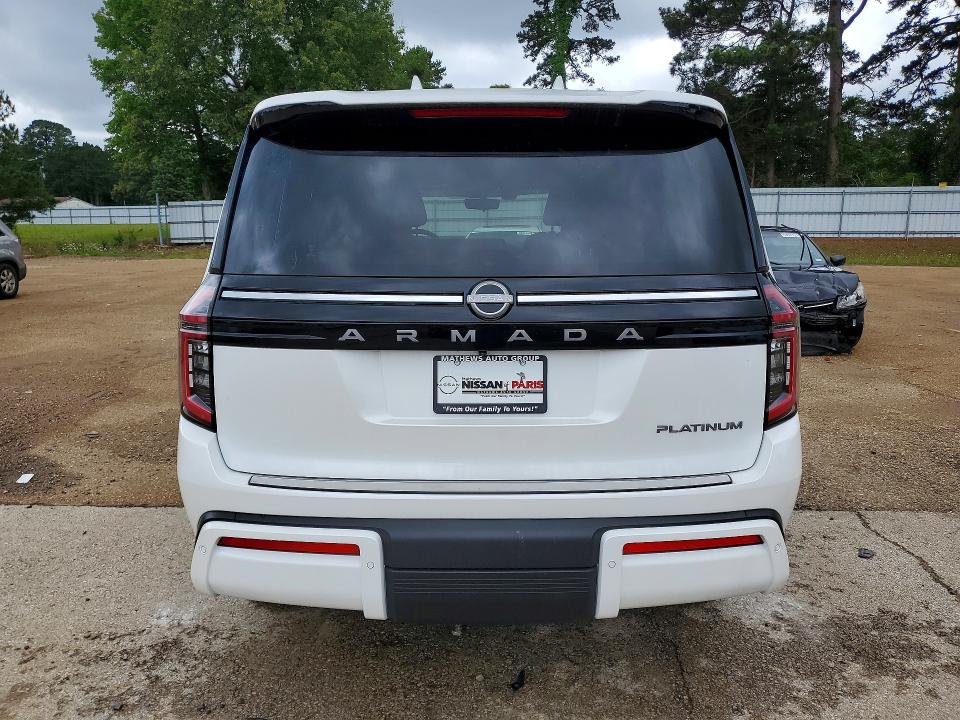 2026 Nissan Armada VIN JN8AY3EBXT9122216 COPART salvage auction — FRONT END, Mi - Cert Of Title-Salvage Vehicle, sold $44,250 on 2026-07-13 (photo 6)