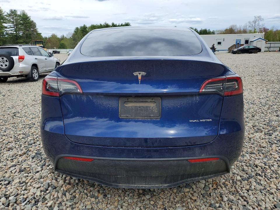 2022 Tesla Model y VIN 7SAYGDEE4NF463183 COPART salvage auction — FRONT END, Me - Cert Of Title-Salvage Collisio, sold $150 on 2026-07-23 (photo 6)