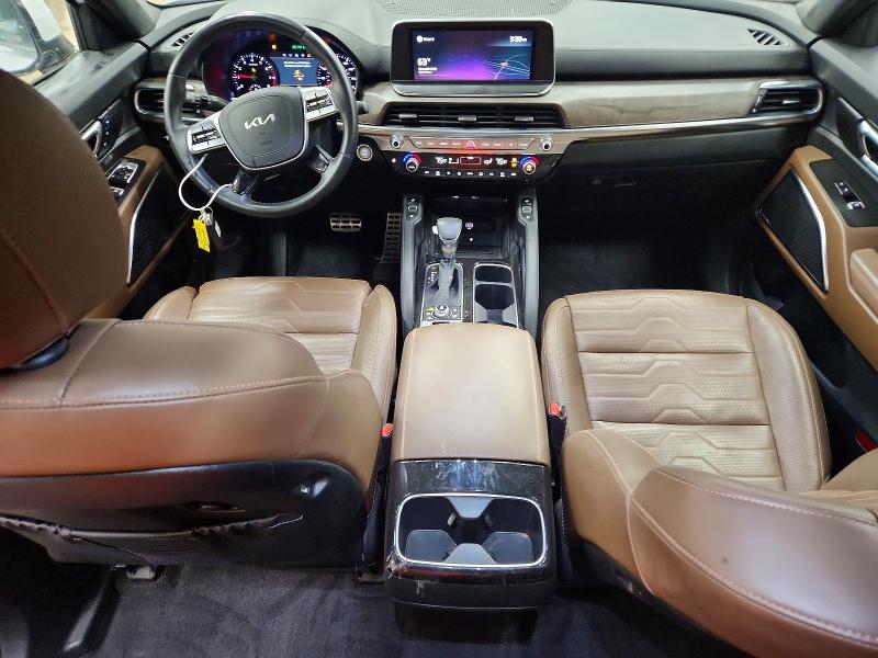 2022 Kia Telluride VIN 5XYP5DHC5NG204851 COPART salvage auction — FRONT END, Mi - Certificate Of Title, sold $1,600 on 2026-07-29 (photo 8)