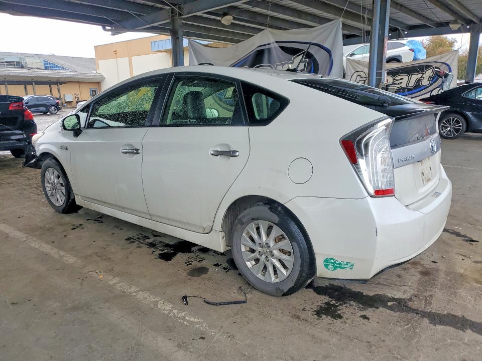 2012 Toyota Prius VIN JTDKN3DPXC3004806 COPART salvage auction — FRONT END, Ca - Salvage Certificate, sold $150 on 2026-07-21 (photo 2)