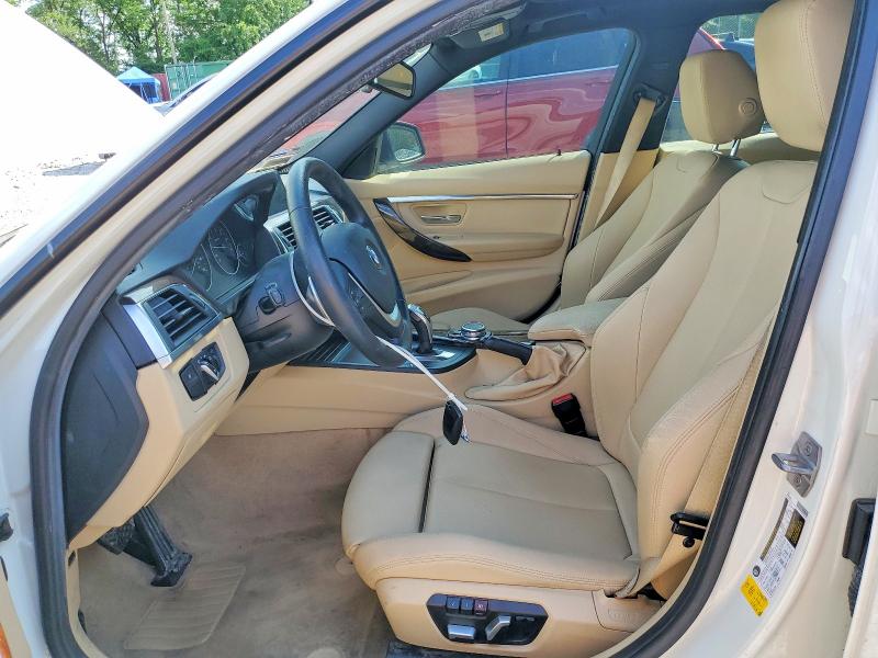 2016 BMW 3er VIN WBA8E9G50GNT46053 COPART salvage auction — FRONT END, Md - Cert Of Salvage < 75% Damage, sold $3,100 on 2026-08-18 (photo 7)