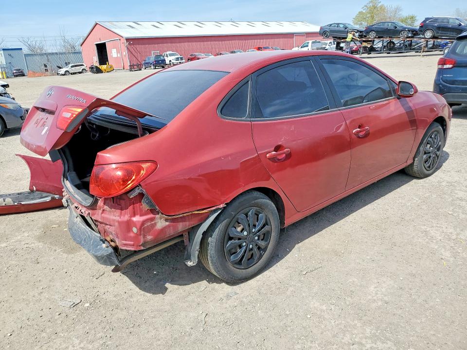 2008 Hyundai Elantra VIN KMHDU45D18U329802 COPART salvage auction — REAR END, On - Permit Salvage, sold $200 on 2026-07-23 (photo 3)
