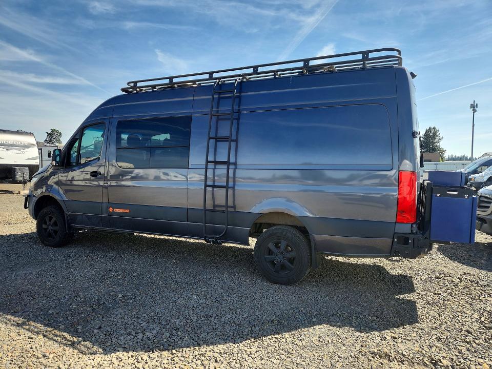 2019 Mercedes-benz Sprinter 2500 VIN WD4FF1CD6KT014358 COPART salvage auction — BURN, Or - Salvage Title Certificate, sold $8,900 on 2026-07-27 (photo 2)
