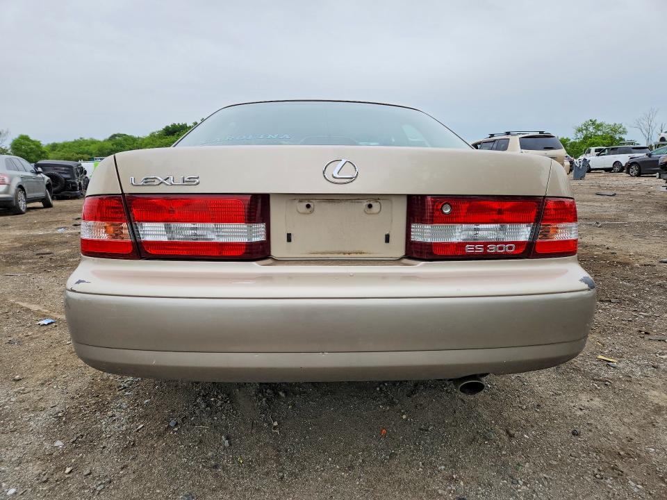 2000 Lexus ES VIN JT8BF28G0Y5083057 COPART salvage auction — FRONT END, Md - Cert Of Salvage > 75% Damage, sold $400 on 2026-07-14 (photo 6)