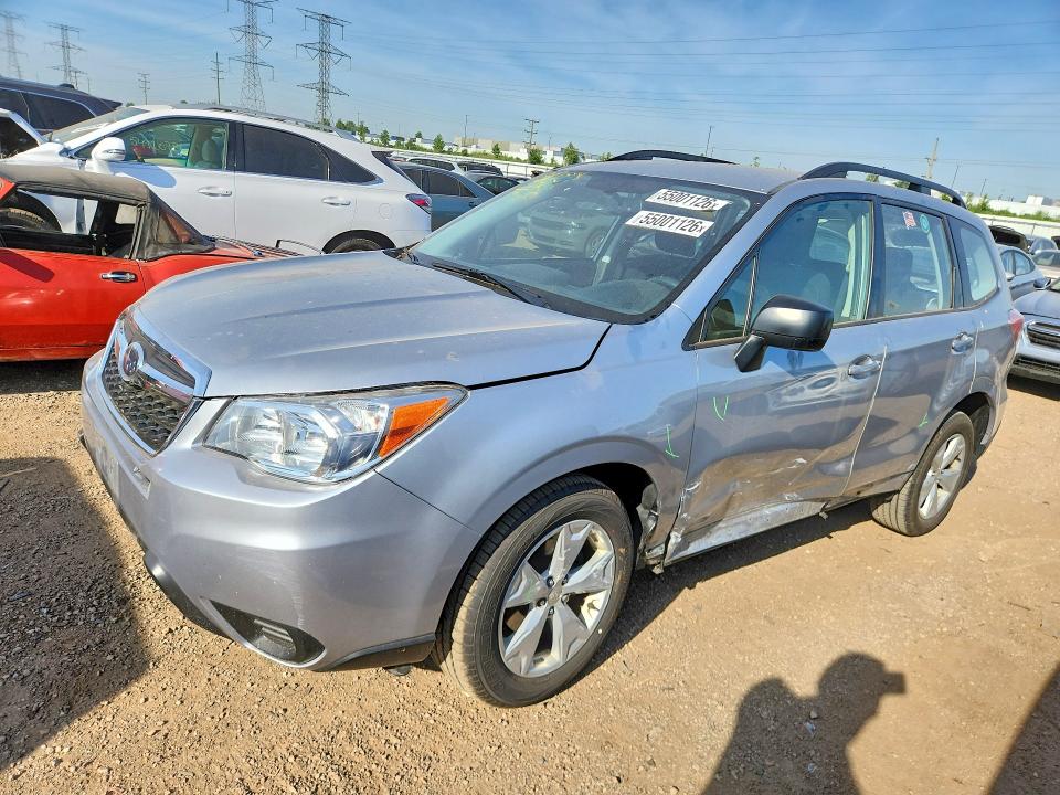 2015 Subaru Forester VIN JF2SJABCXFH541393 — COPART salvage auction photo