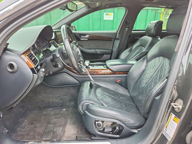 2016 Audi A8 VIN WAU43AFD6GN010115 COPART salvage auction — SIDE, Md - Cert Of Salvage > 75% Damage, sold $3,150 on 2026-07-19 (photo 7)