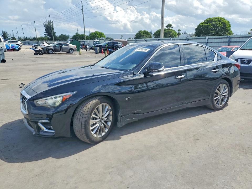 2020 Infiniti VIN JN1EV7AP0LM208620 COPART salvage auction — SIDE, Fl - Certificate Of Title (P), sold $1,750 on 2026-07-15 (photo 1)