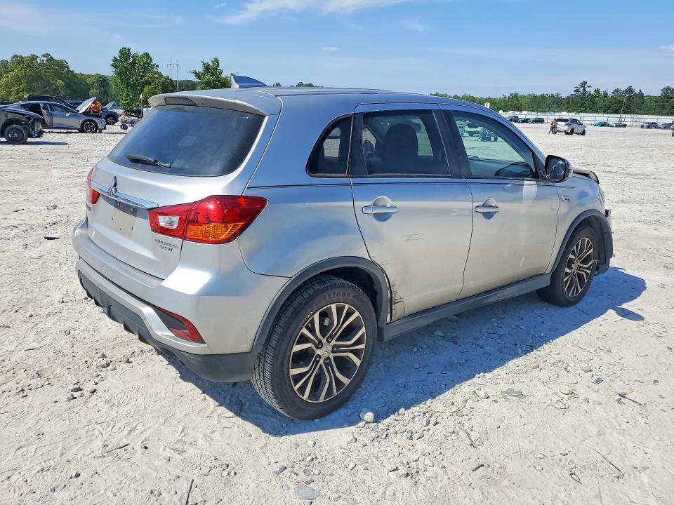 2018 Mitsubishi Outlander VIN JA4AP3AU3JZ007731 COPART salvage auction — FRONT END, Ga - Cert Of Title-Salvage, sold $2,500 on 2026-07-08 (photo 3)