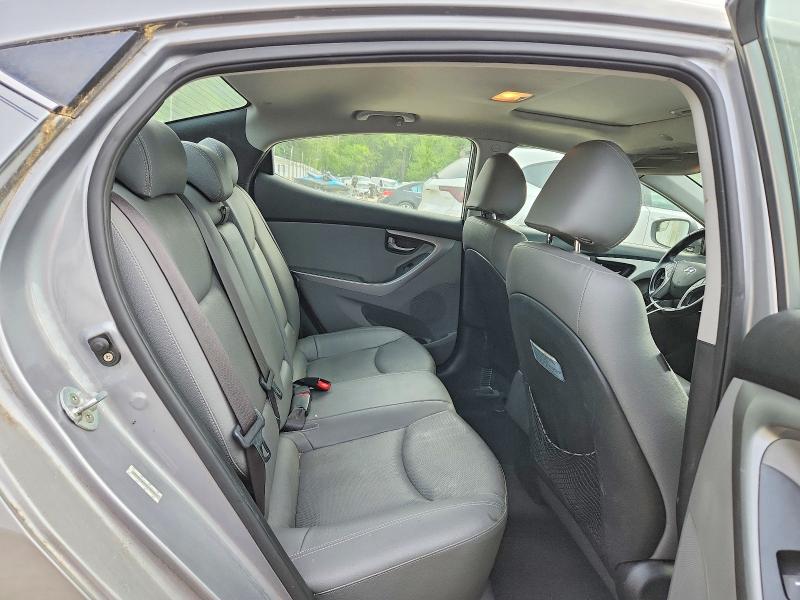 2015 Hyundai Elantra VIN KMHDH4AH7FU303926 COPART salvage auction — MECHANICAL, De - Parts Only - No Title, sold $425 on 2026-07-14 (photo 9)